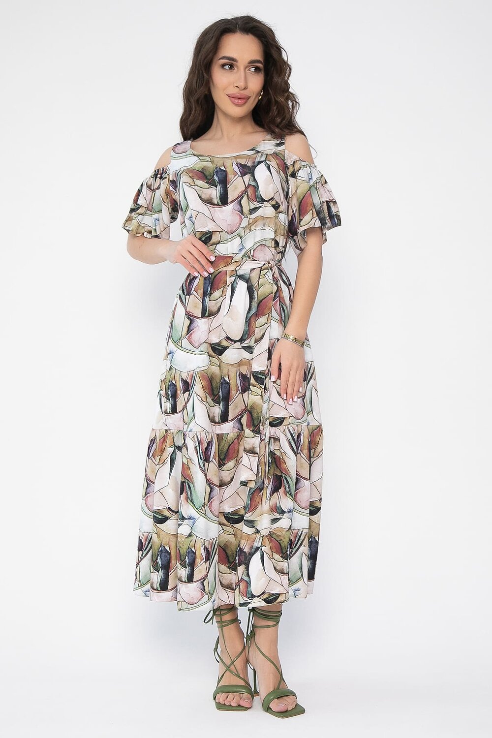 LT Collection Платье 538115 П13594-5М бежевый