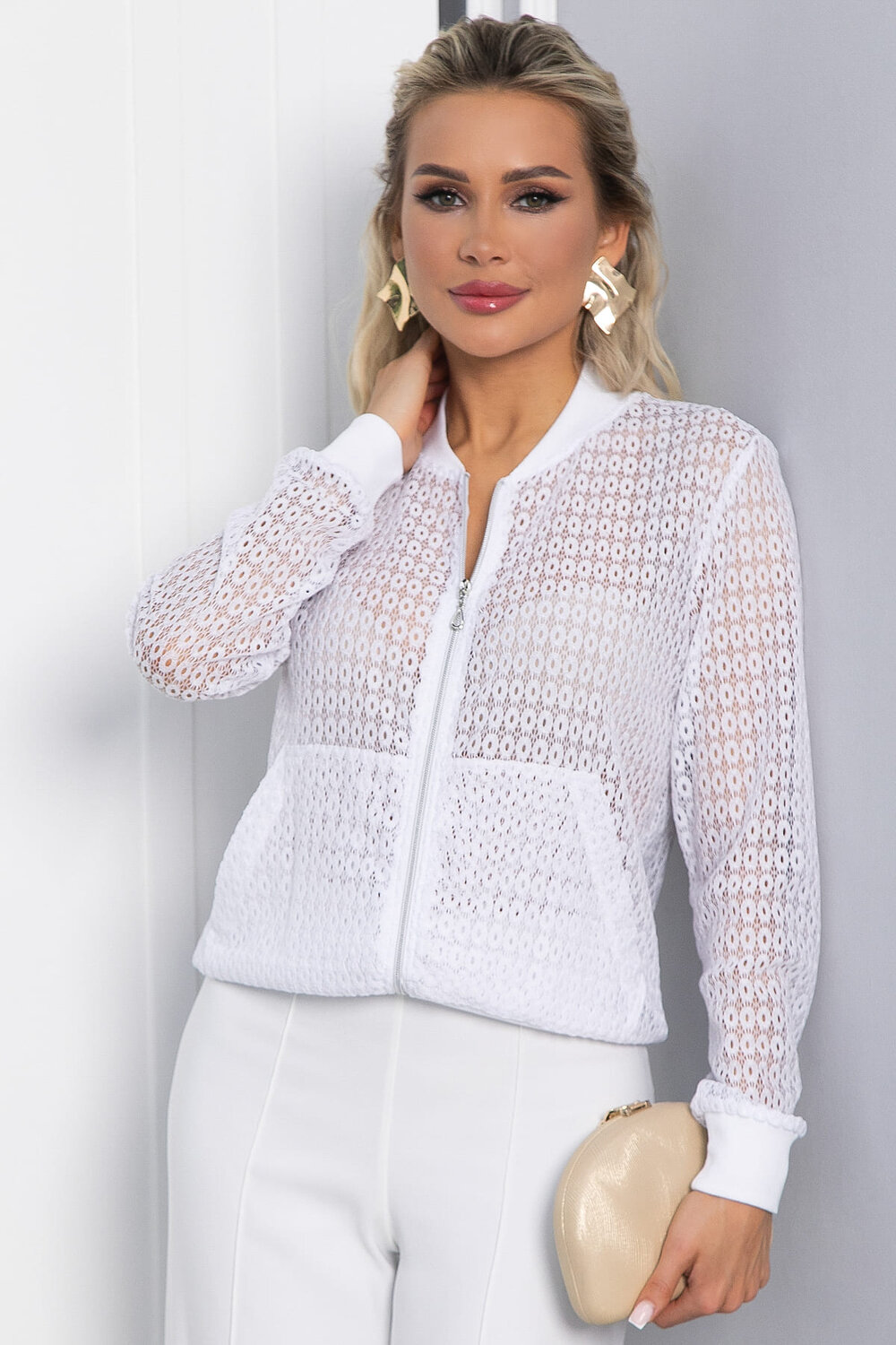 LT Collection Бомбер 538116 Б13587-13М Белый