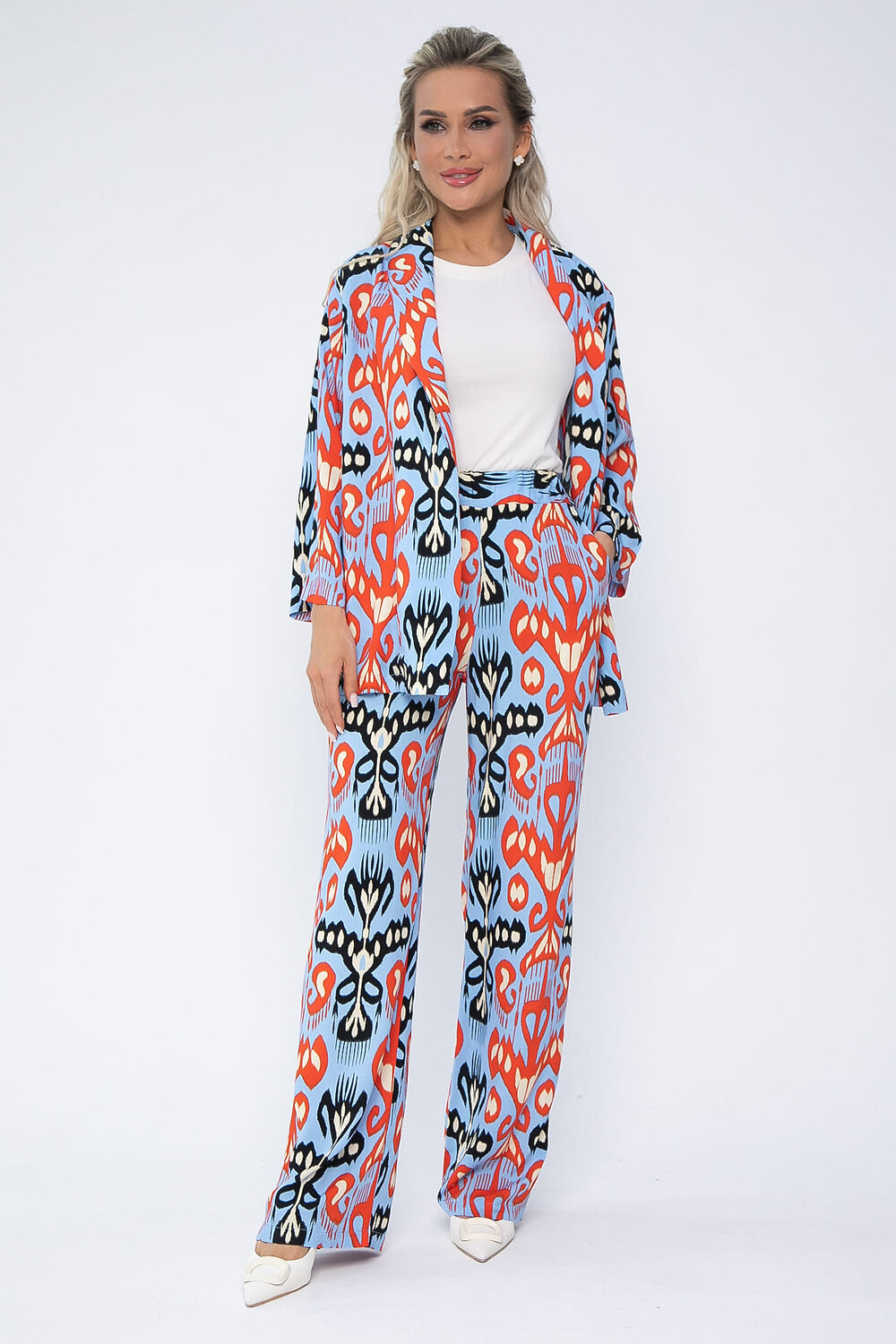 LT Collection Костюм 538118 К13610-7М голубой