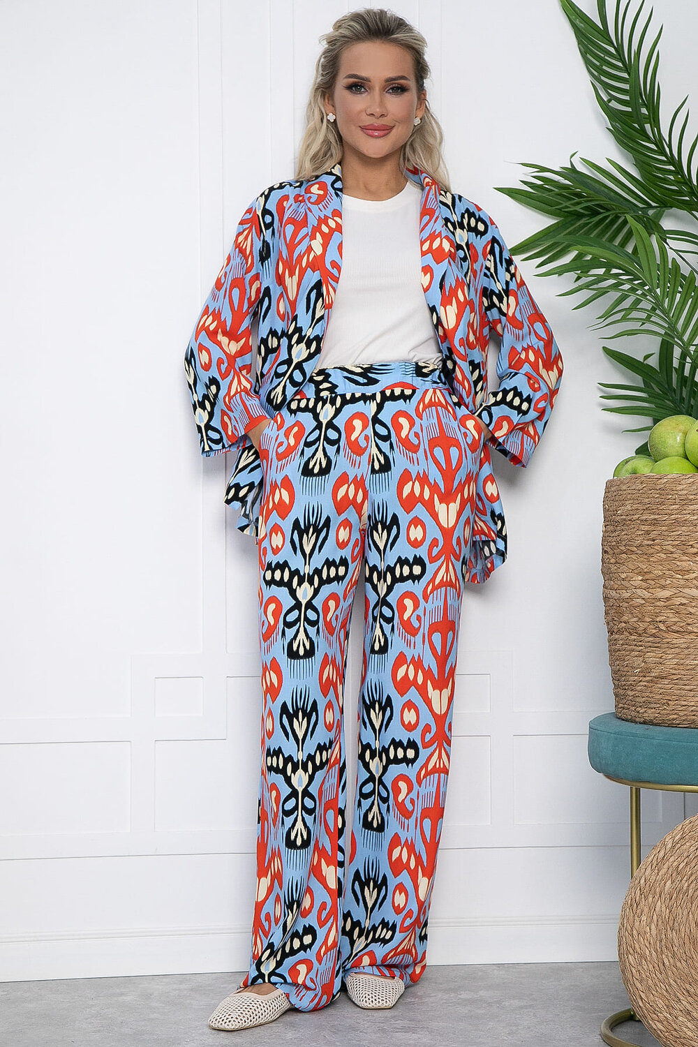 LT Collection Костюм 538118 К13610-7М голубой