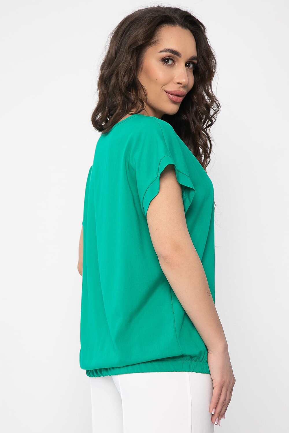 LT Collection Блуза 538120 Б13600-25М зеленый