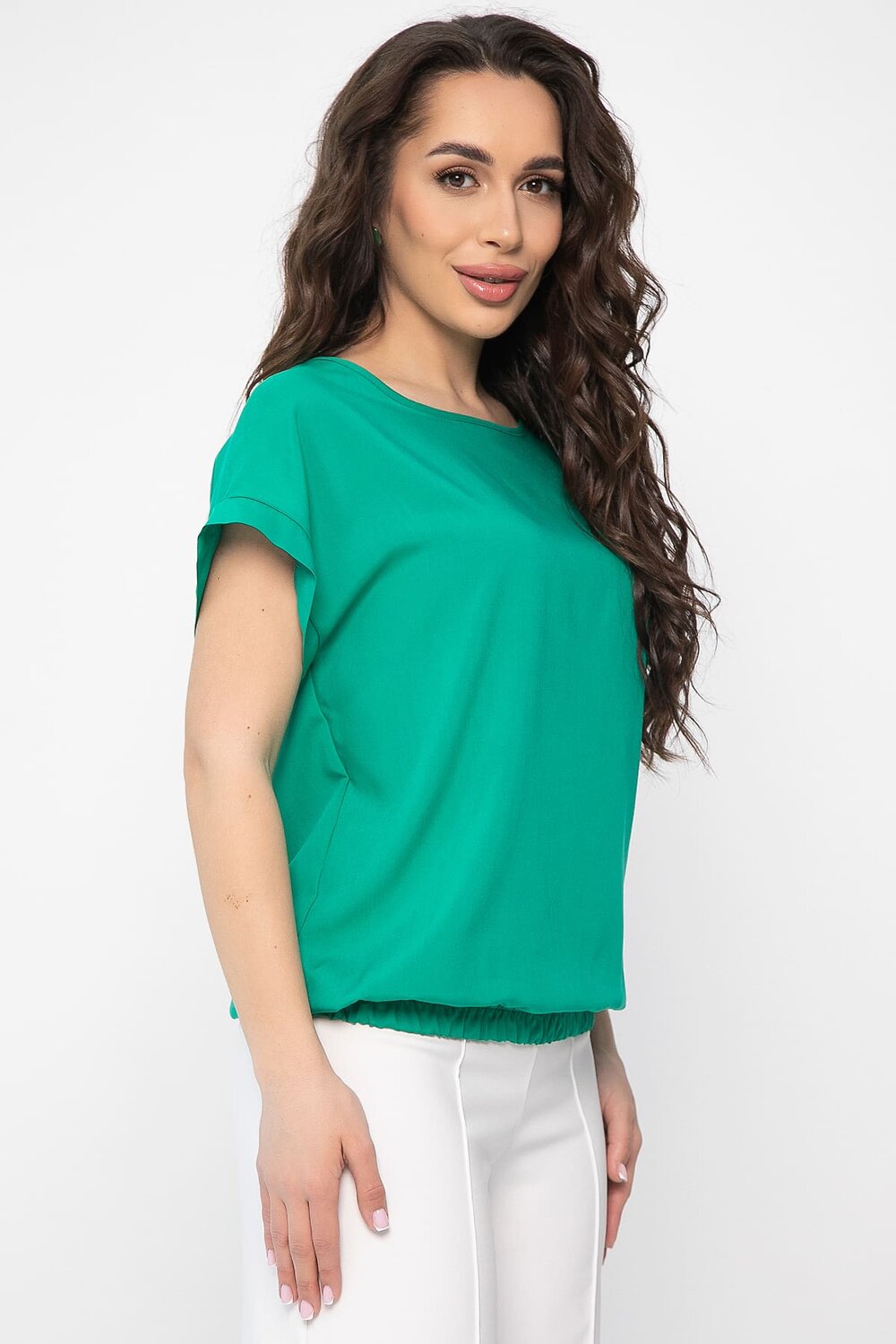 LT Collection Блуза 538120 Б13600-25М зеленый