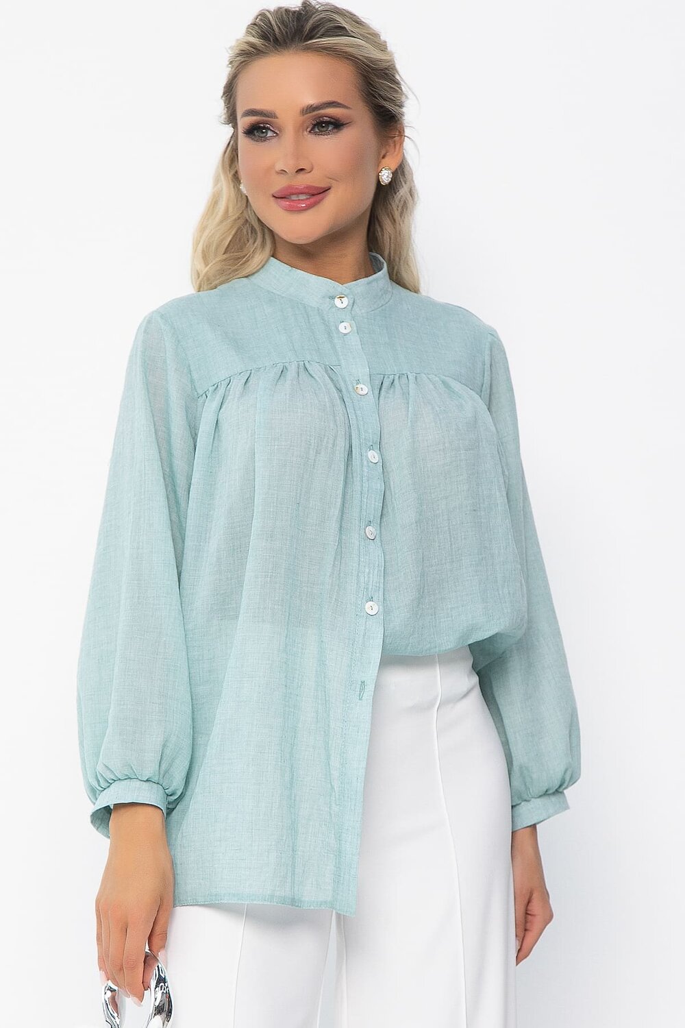LT Collection Блуза 538130 Б13617-5М мятный