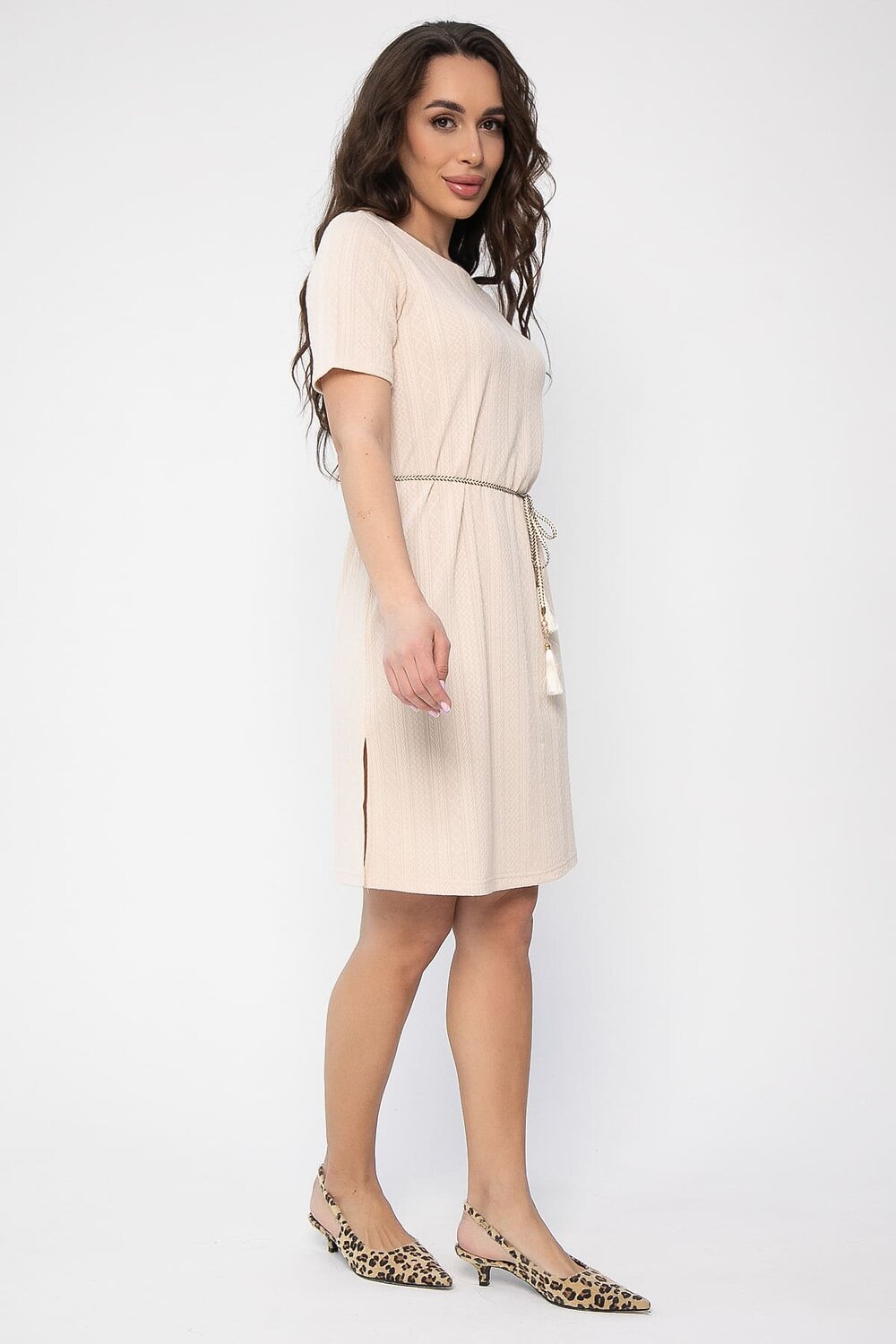 LT Collection Платье 538134 П13631-10М молочный