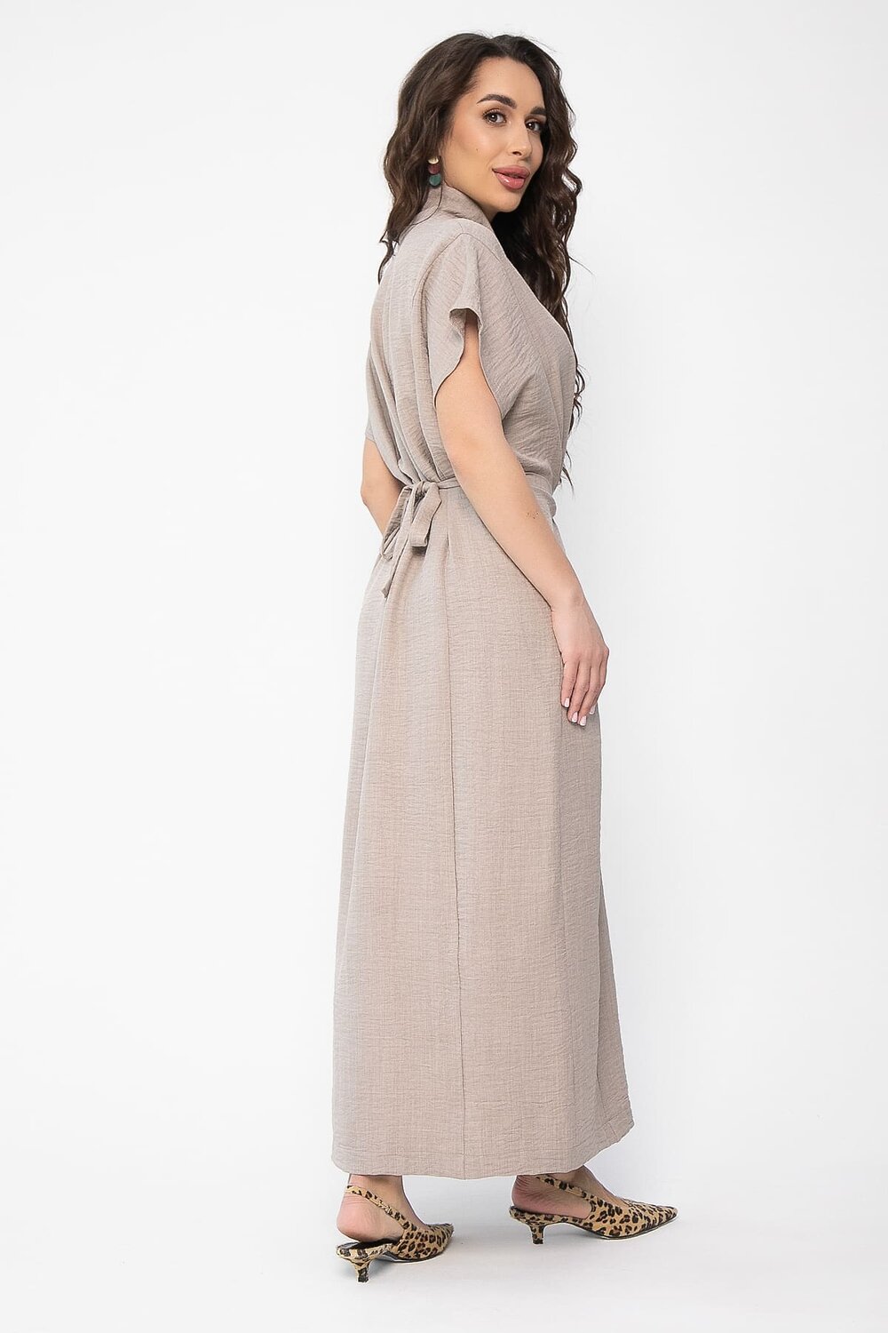 LT Collection Платье 538136 П13623-30М серо-коричневый