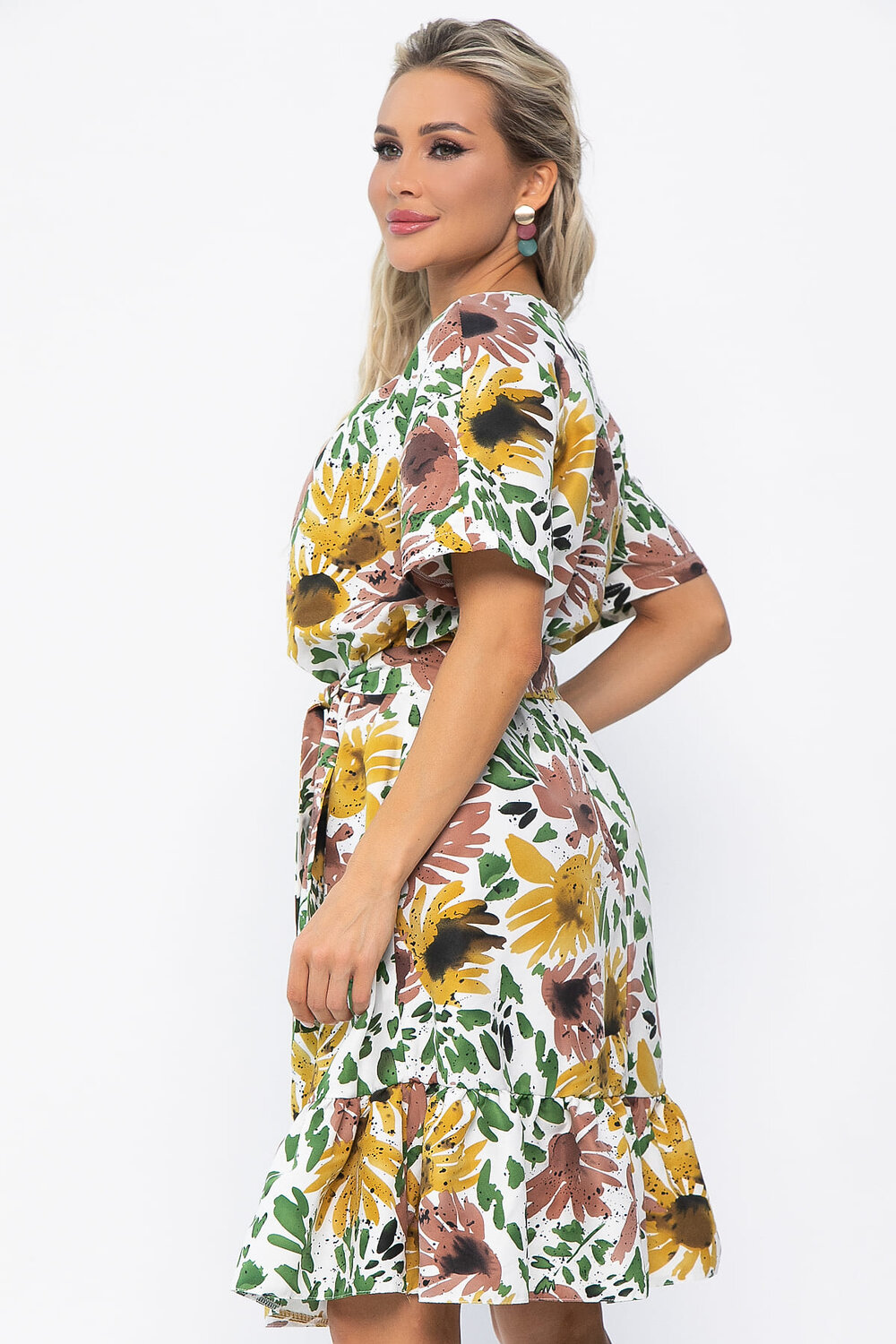 LT Collection Платье 538137 П13627-10М белый