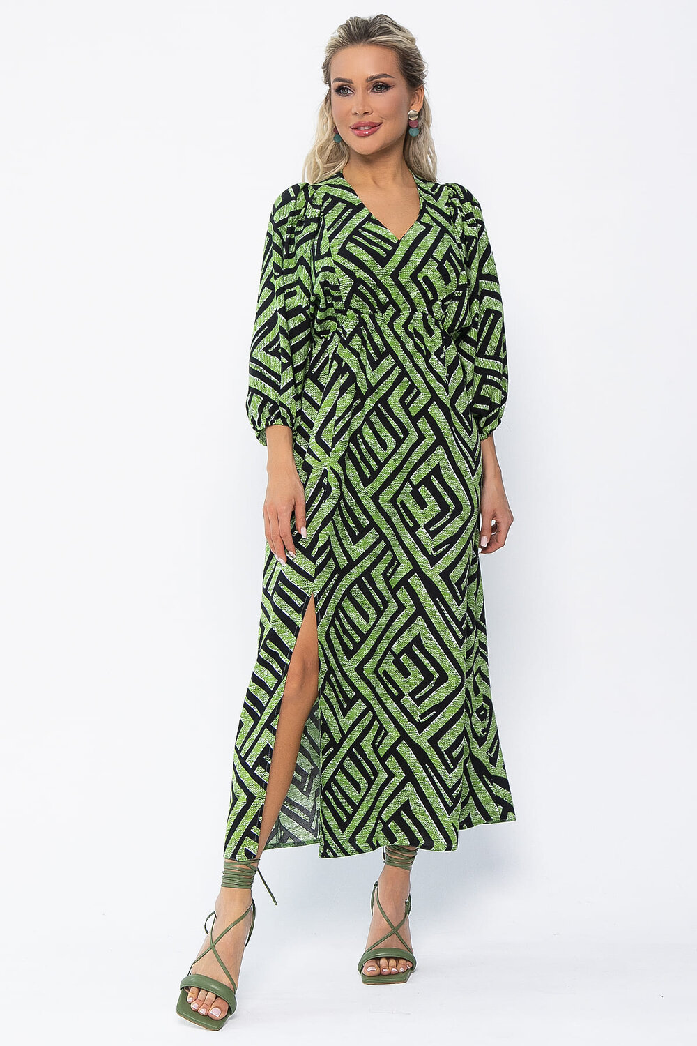 LT Collection Платье 538138 П13640-33М зеленый