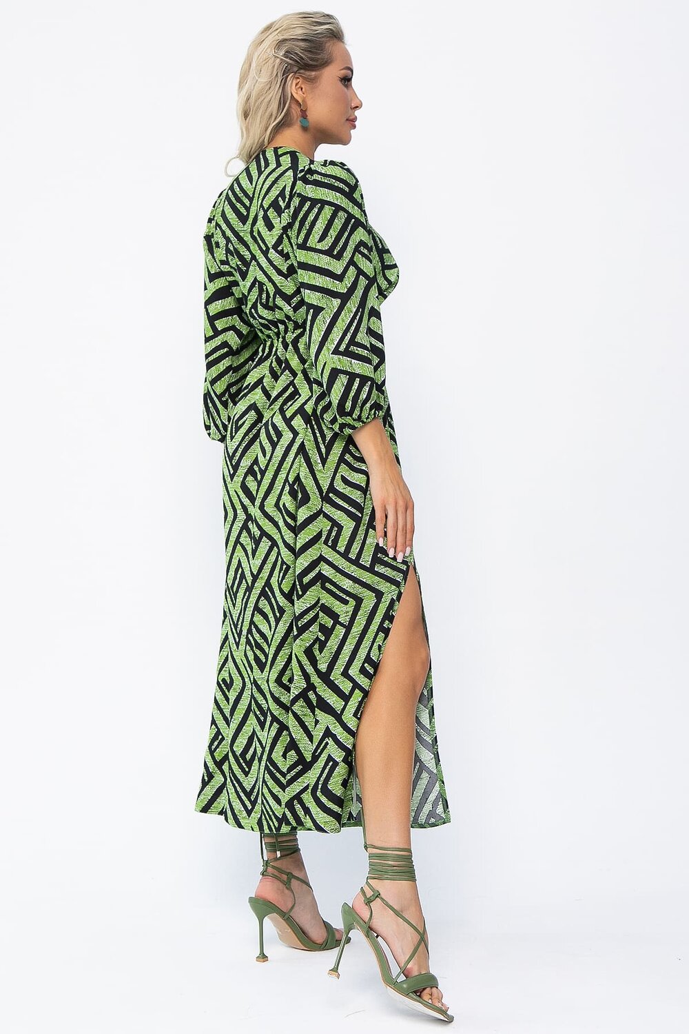 LT Collection Платье 538138 П13640-33М зеленый