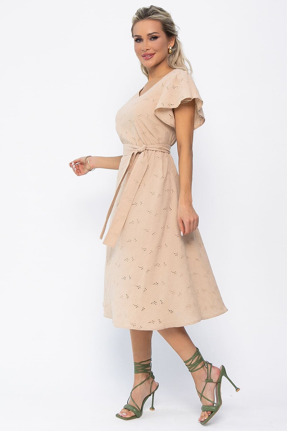 LT Collection Платье 538143 П13633-4М бежевый