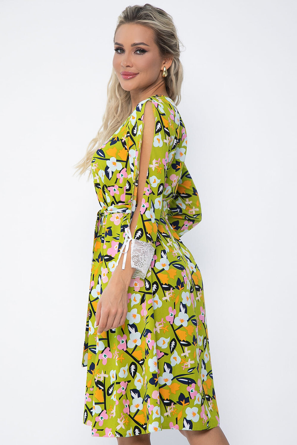 LT Collection Платье 538144 П13639-33М зеленый