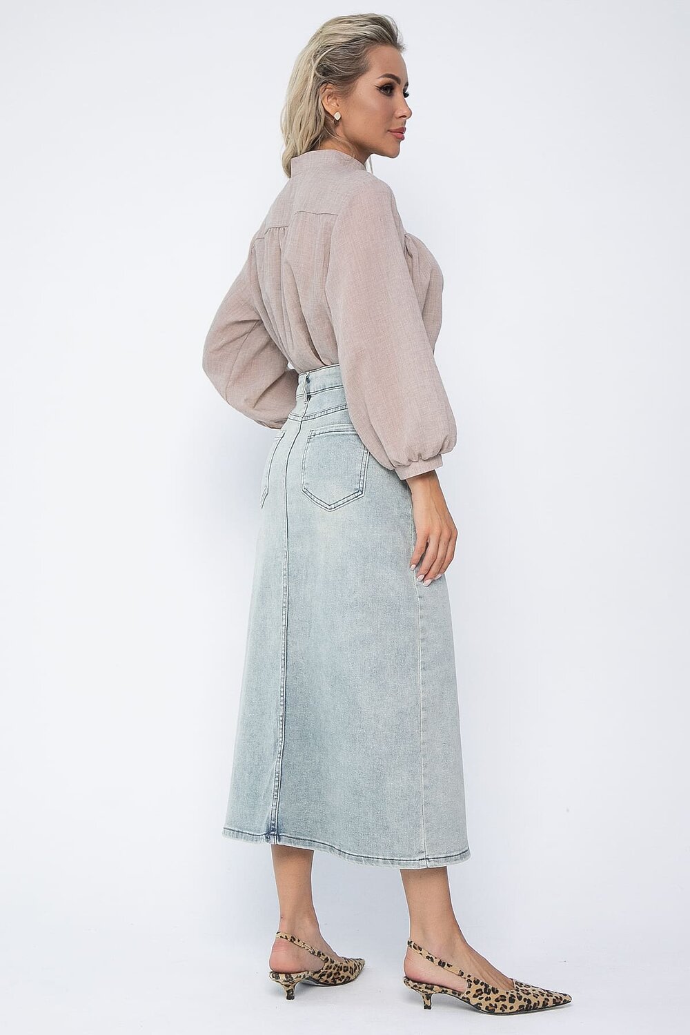 LT Collection Юбка 538148 Ю13644-4М голубо-зелёный