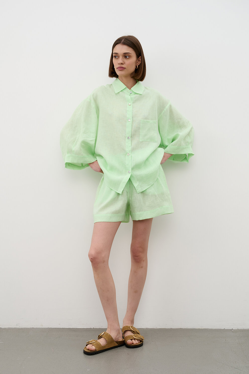 RISE Шорты 538236 SRT242_Lime Green Лайм
