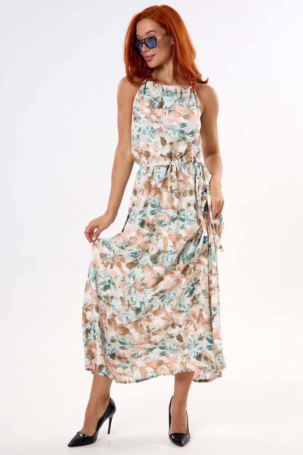 Lika Dress Платье 538317 10433 Белый/Бежевый