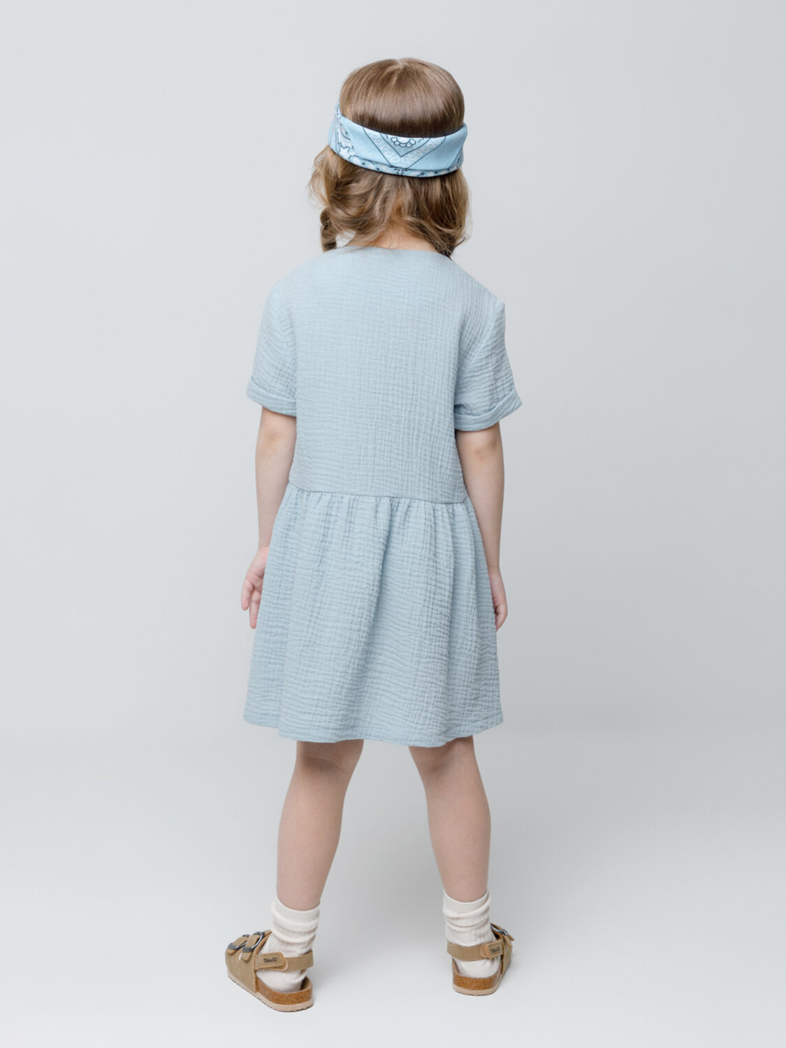 CROCKID Платье 538509 ТК 52095 нежно-голубой