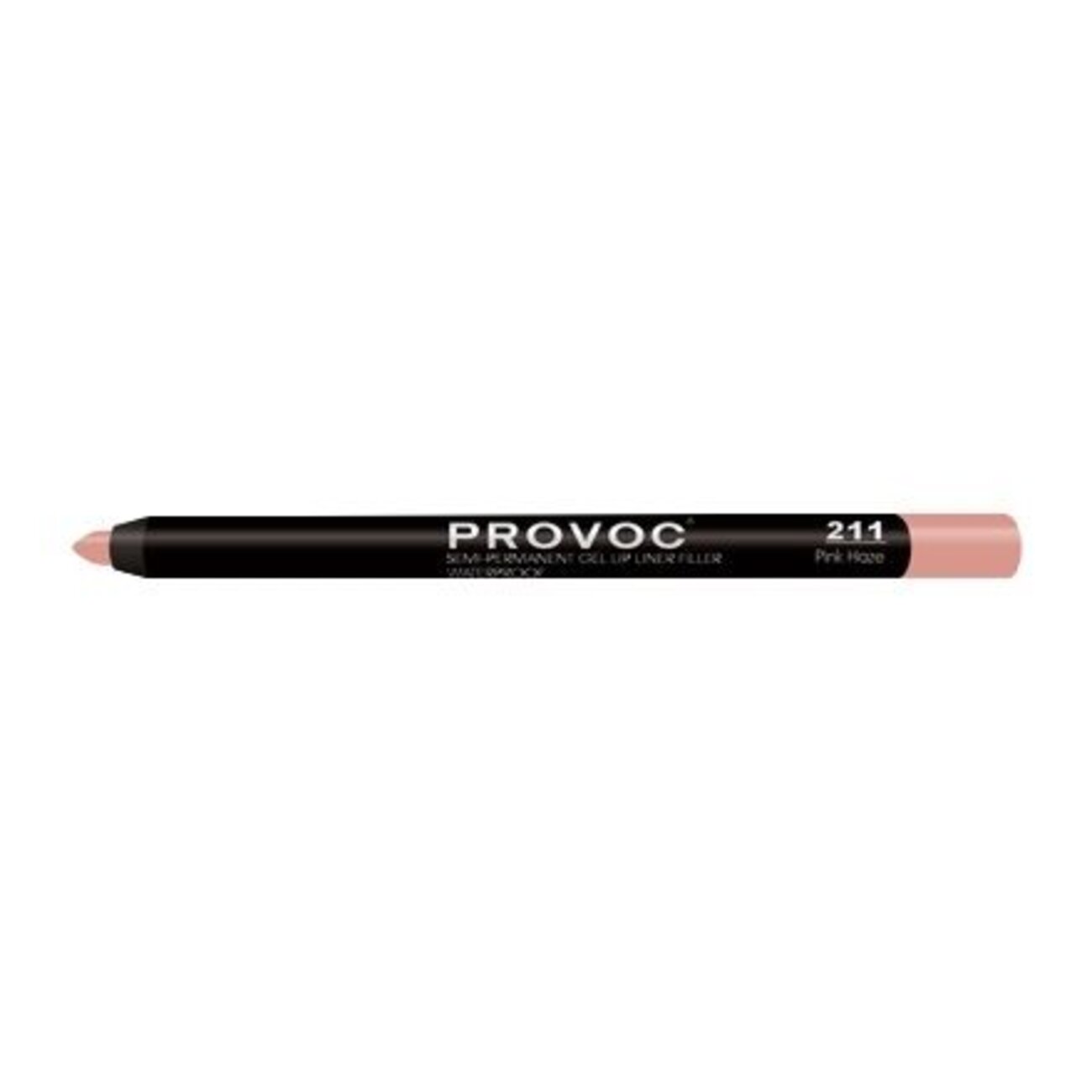 Provoc Гелевая подводка в карандаше для губ, №211 / Semi-Permanent Gel Lip Liner, Pink Haze 538627 10742
