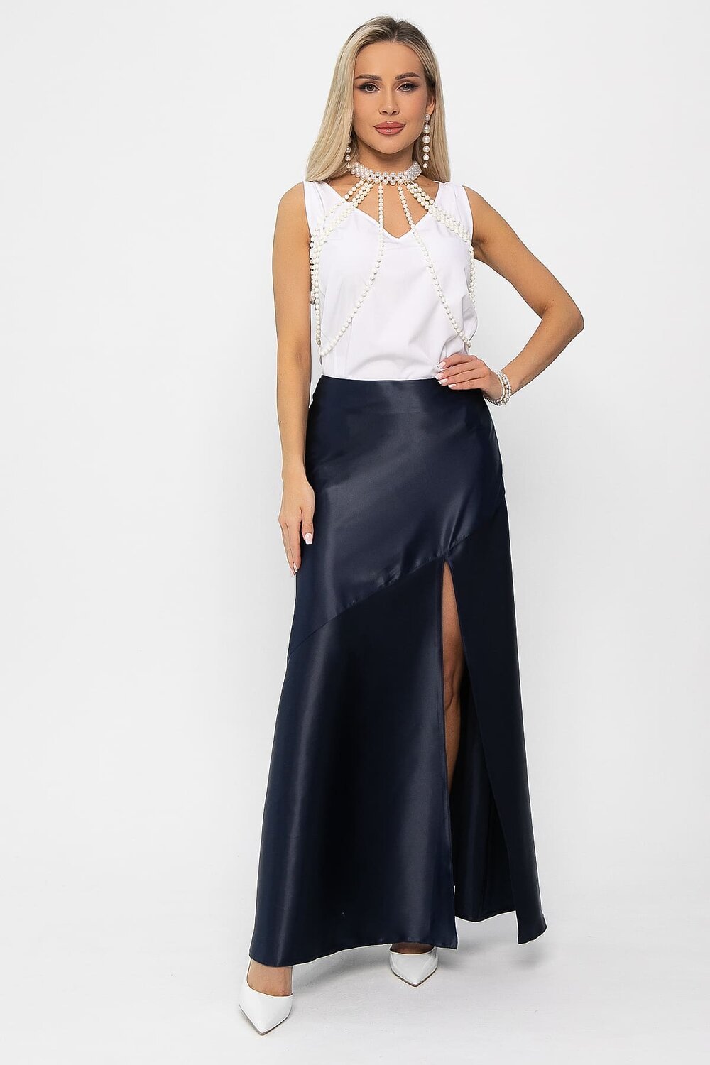 LT Collection Юбка 538638 Ю13543-16М синий