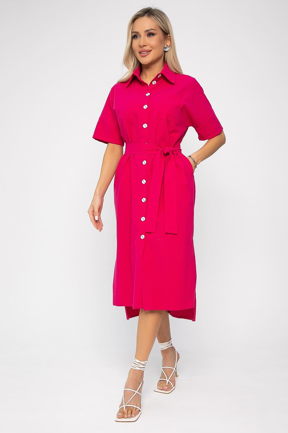 LT Collection Платье 538639 П13589-18М фуксия