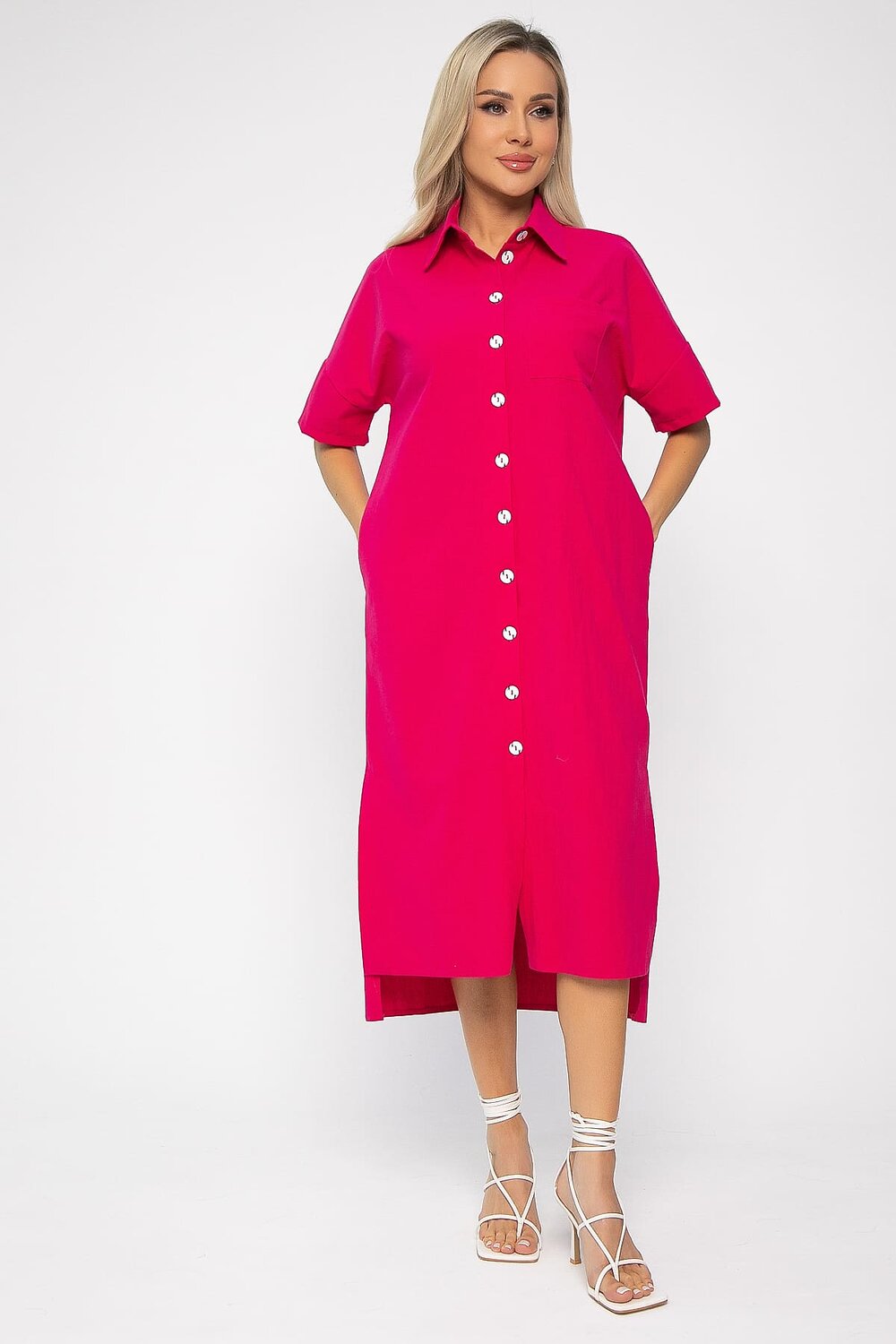 LT Collection Платье 538639 П13589-18М фуксия