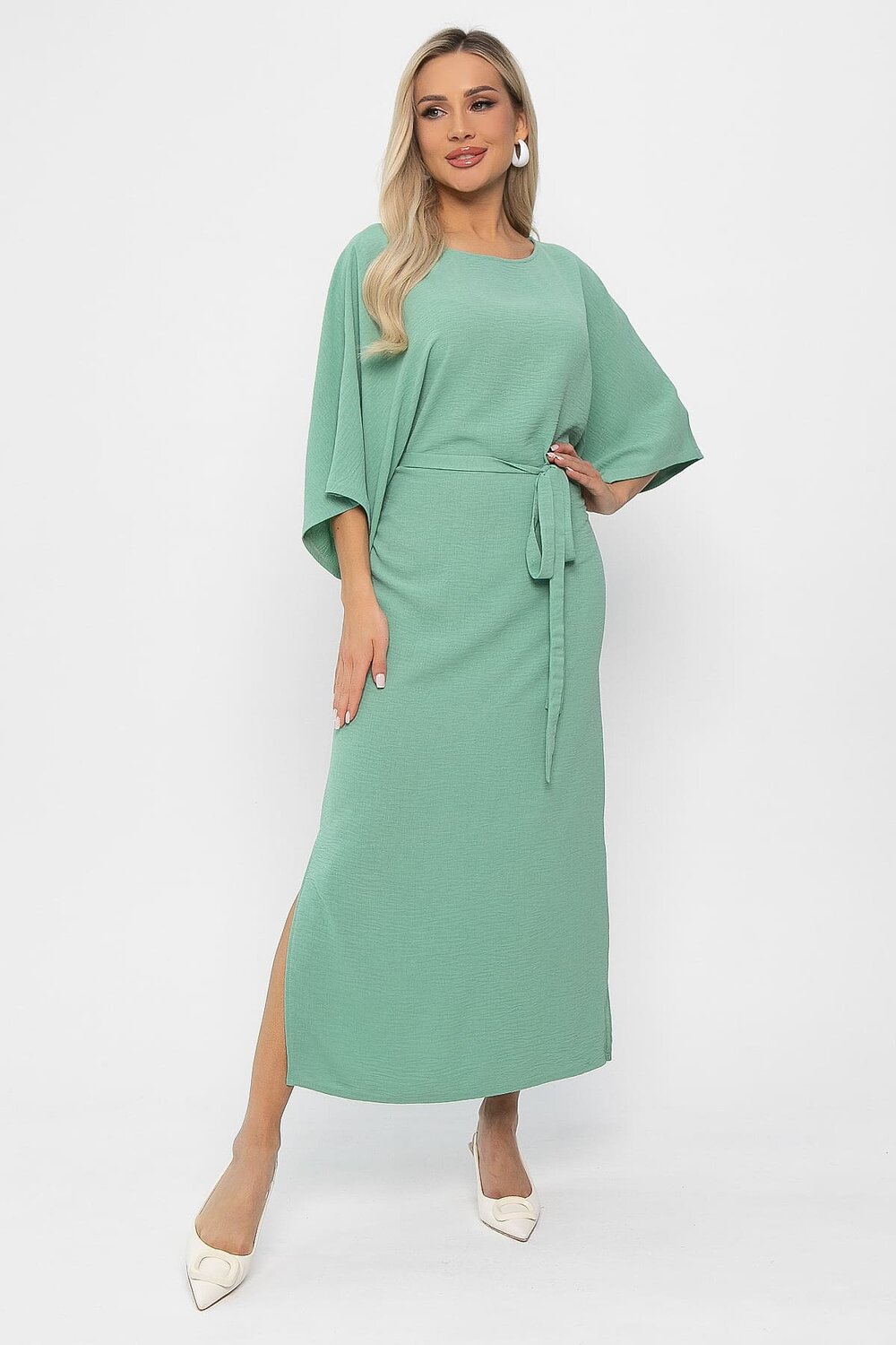 LT Collection Платье 538642 П13622-41М Зеленый