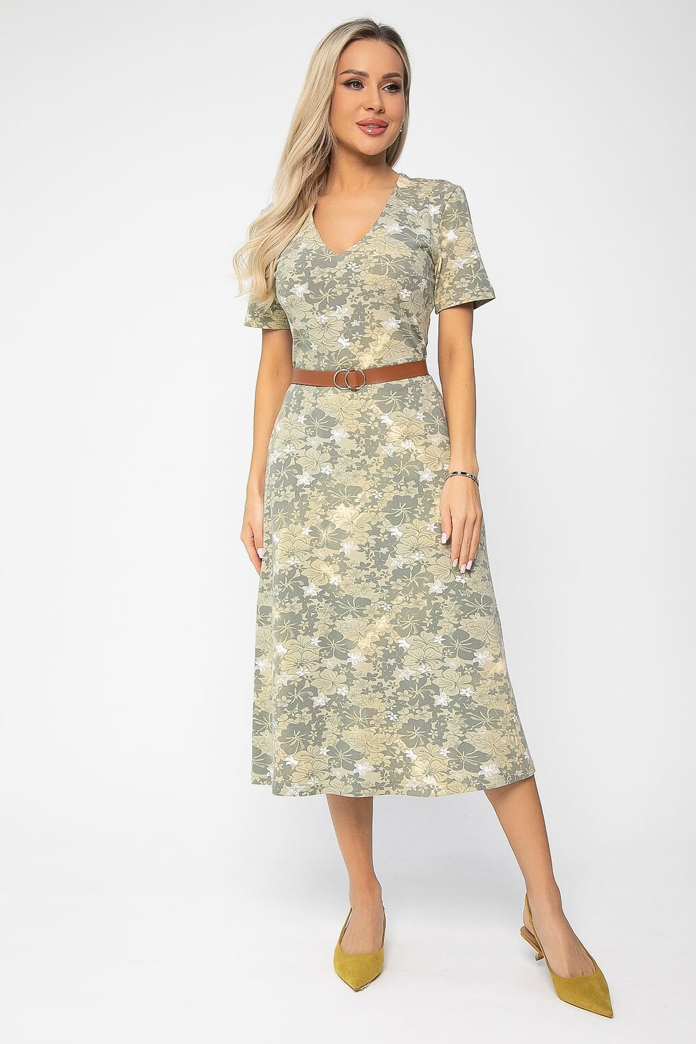 LT Collection Платье 538645 П13628-10М зелёный