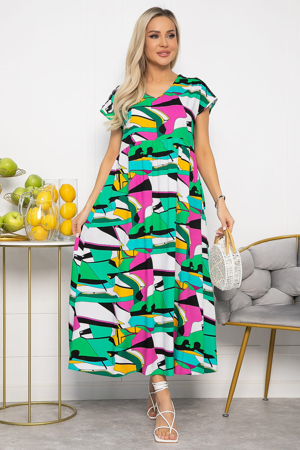 LT Collection Платье 538646 П13651-18М Мультиколор