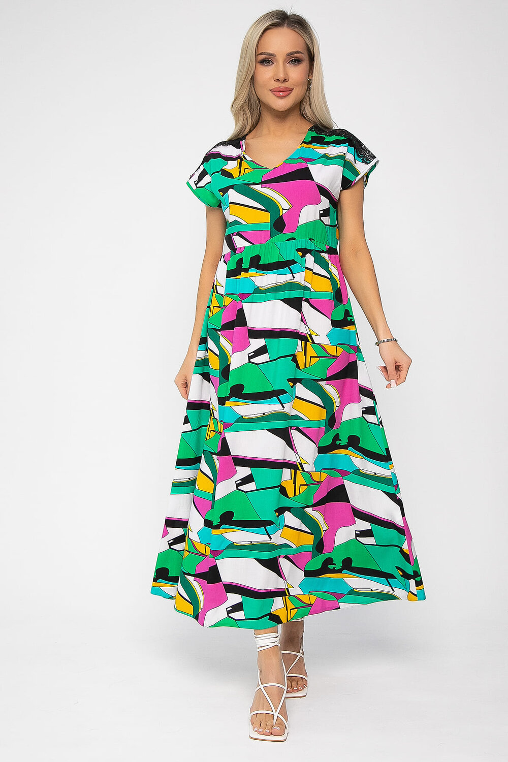 LT Collection Платье 538646 П13651-18М Мультиколор