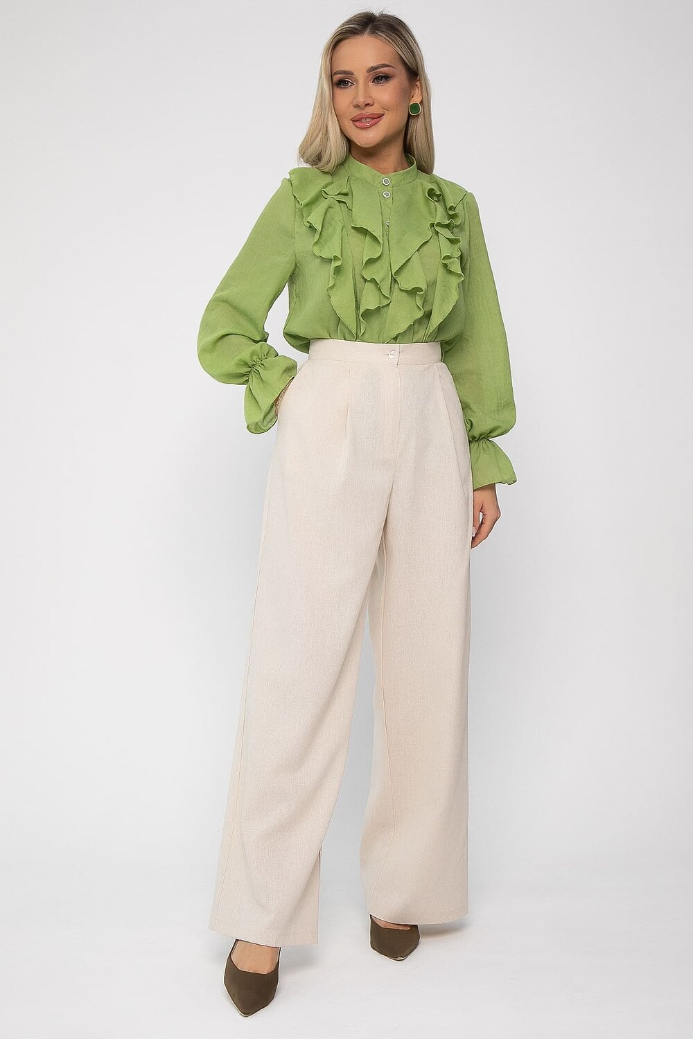 LT Collection Брюки 538652 Б13682-7М Молочный