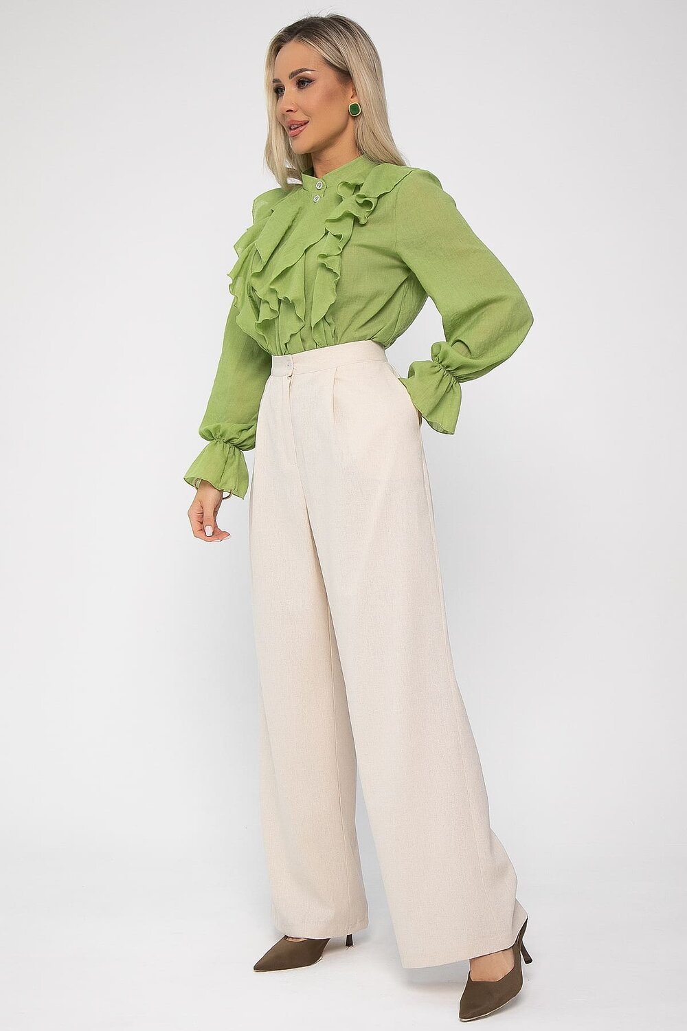 LT Collection Брюки 538652 Б13682-7М Молочный