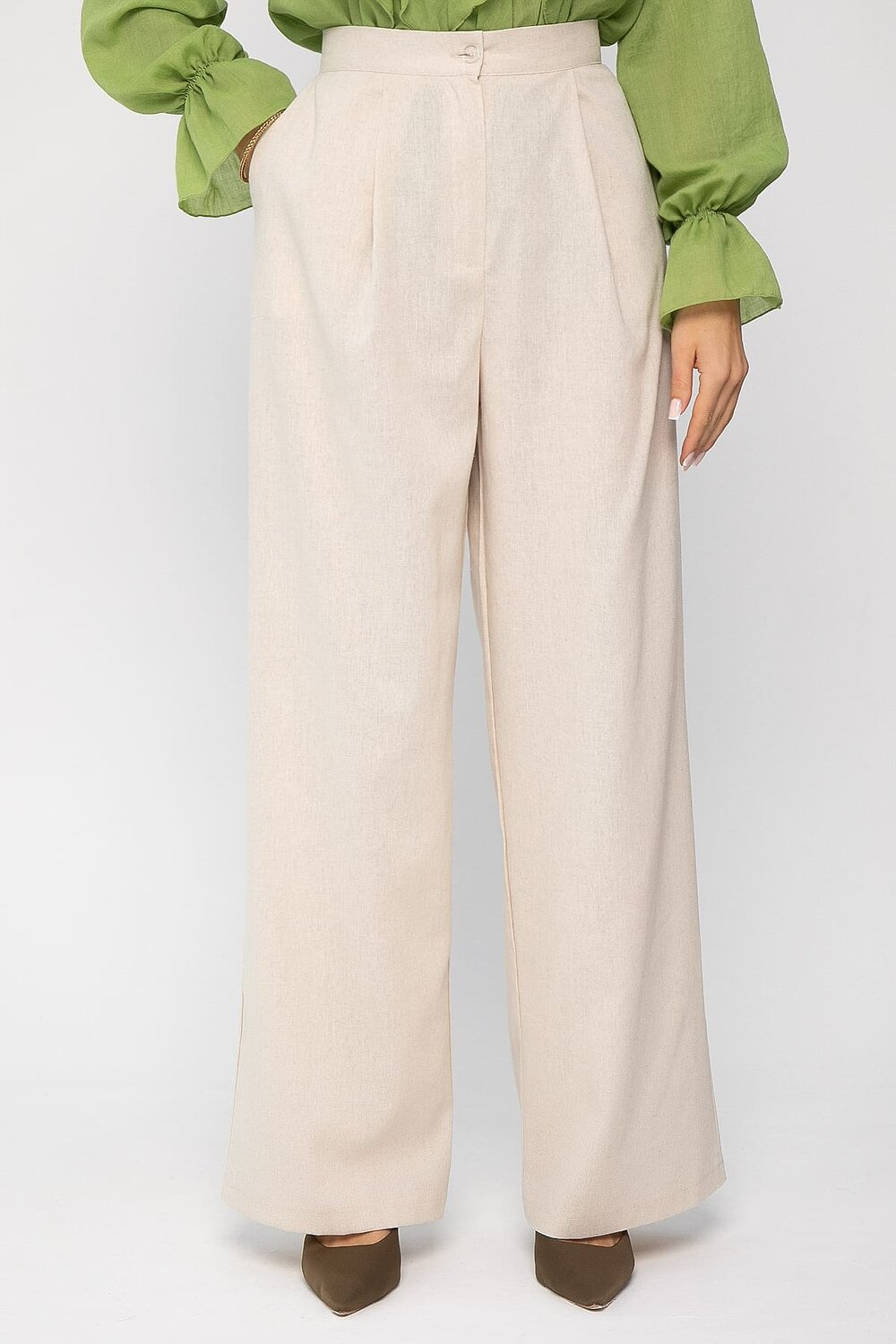 LT Collection Брюки 538652 Б13682-7М Молочный