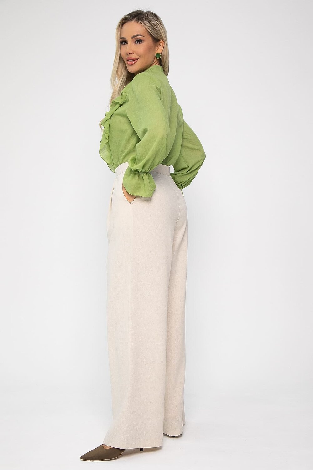 LT Collection Брюки 538652 Б13682-7М Молочный