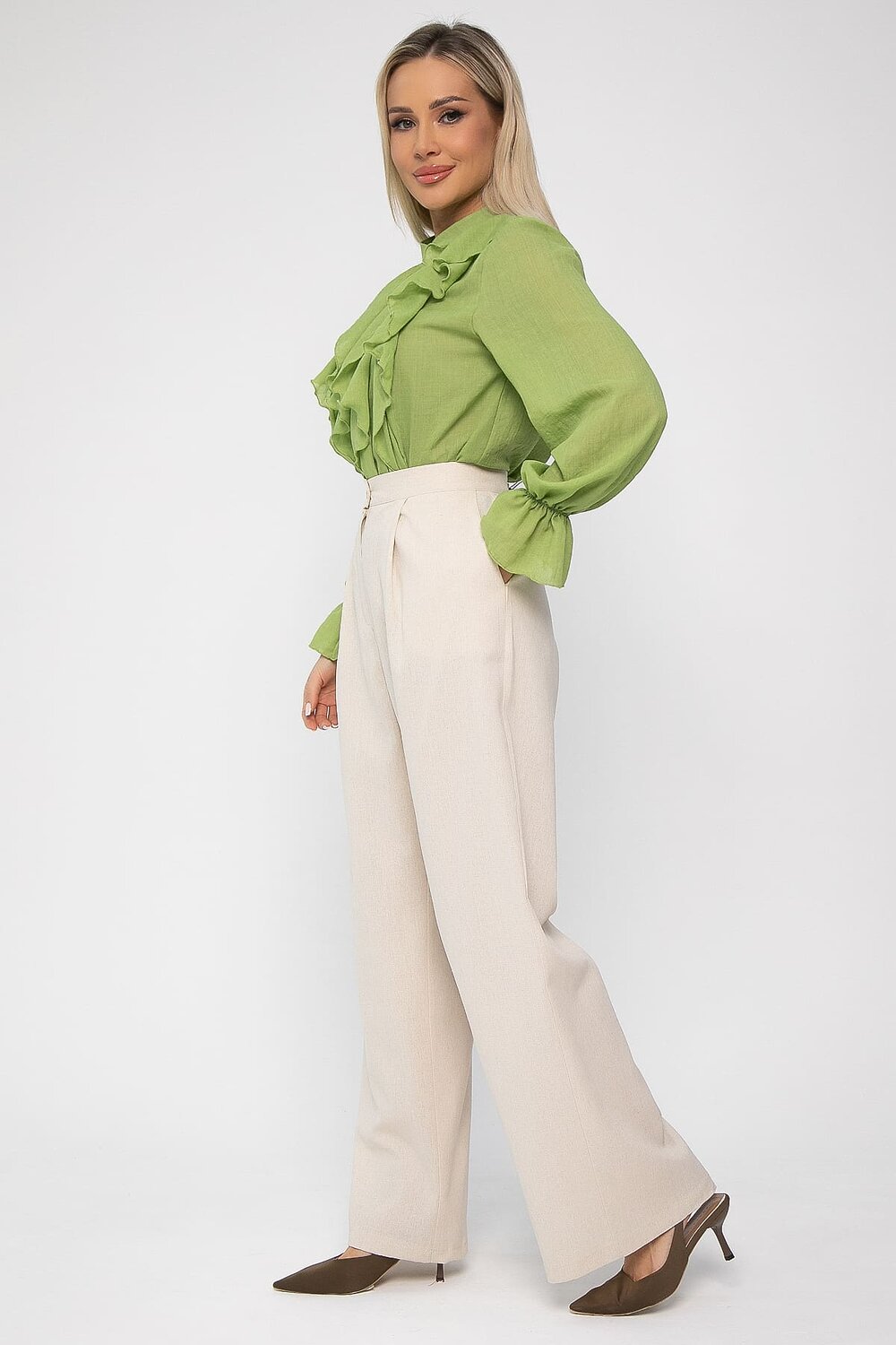 LT Collection Брюки 538652 Б13682-7М Молочный