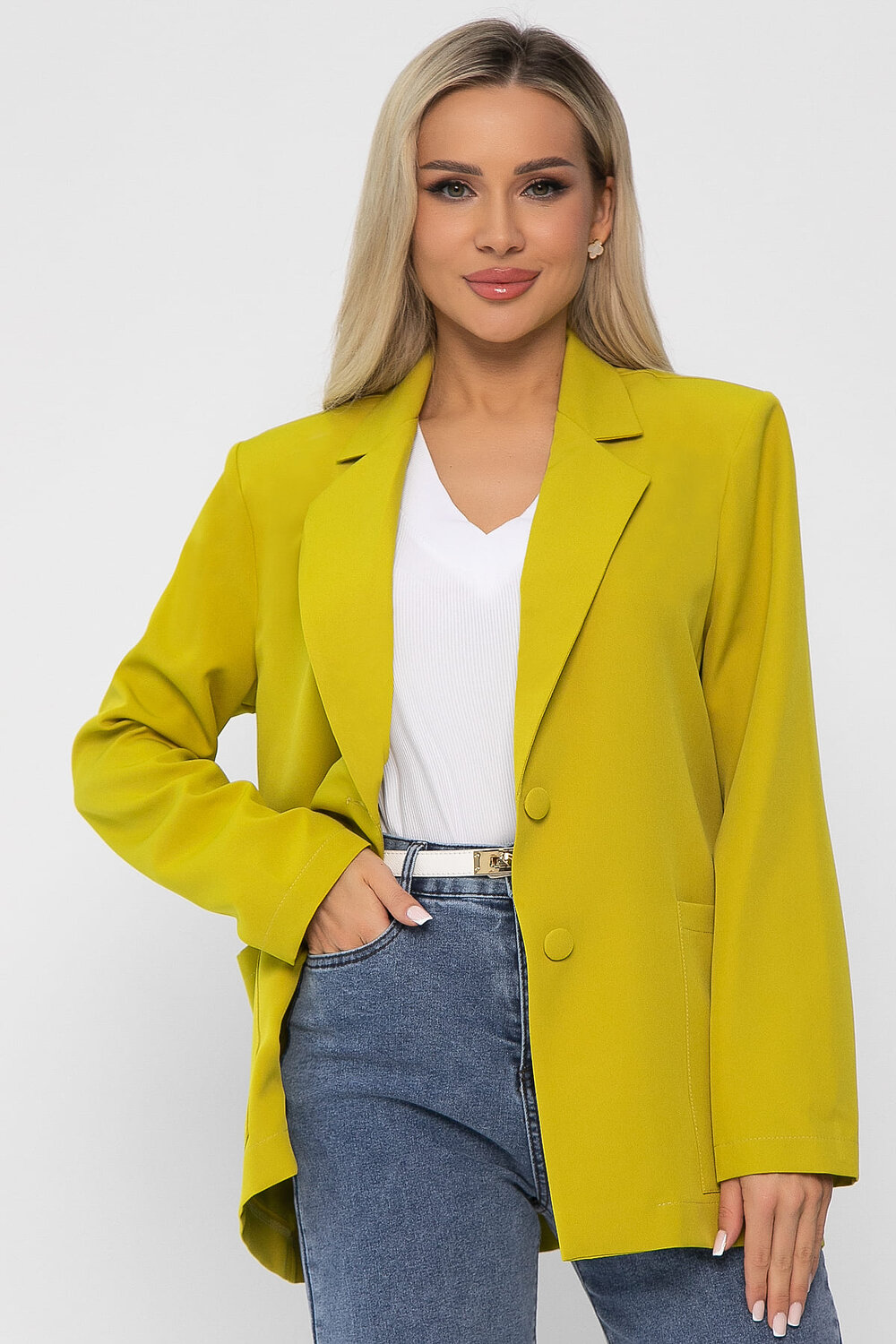 LT Collection Жакет 538653 Б13691-33М Горчичный