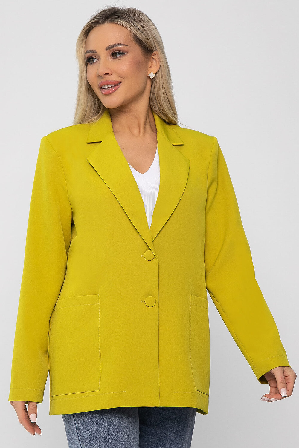 LT Collection Жакет 538653 Б13691-33М Горчичный