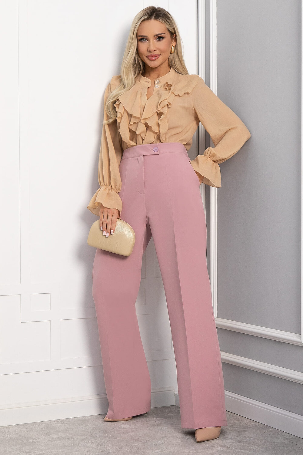 LT Collection Брюки 538654 Б13693-33М Розовый