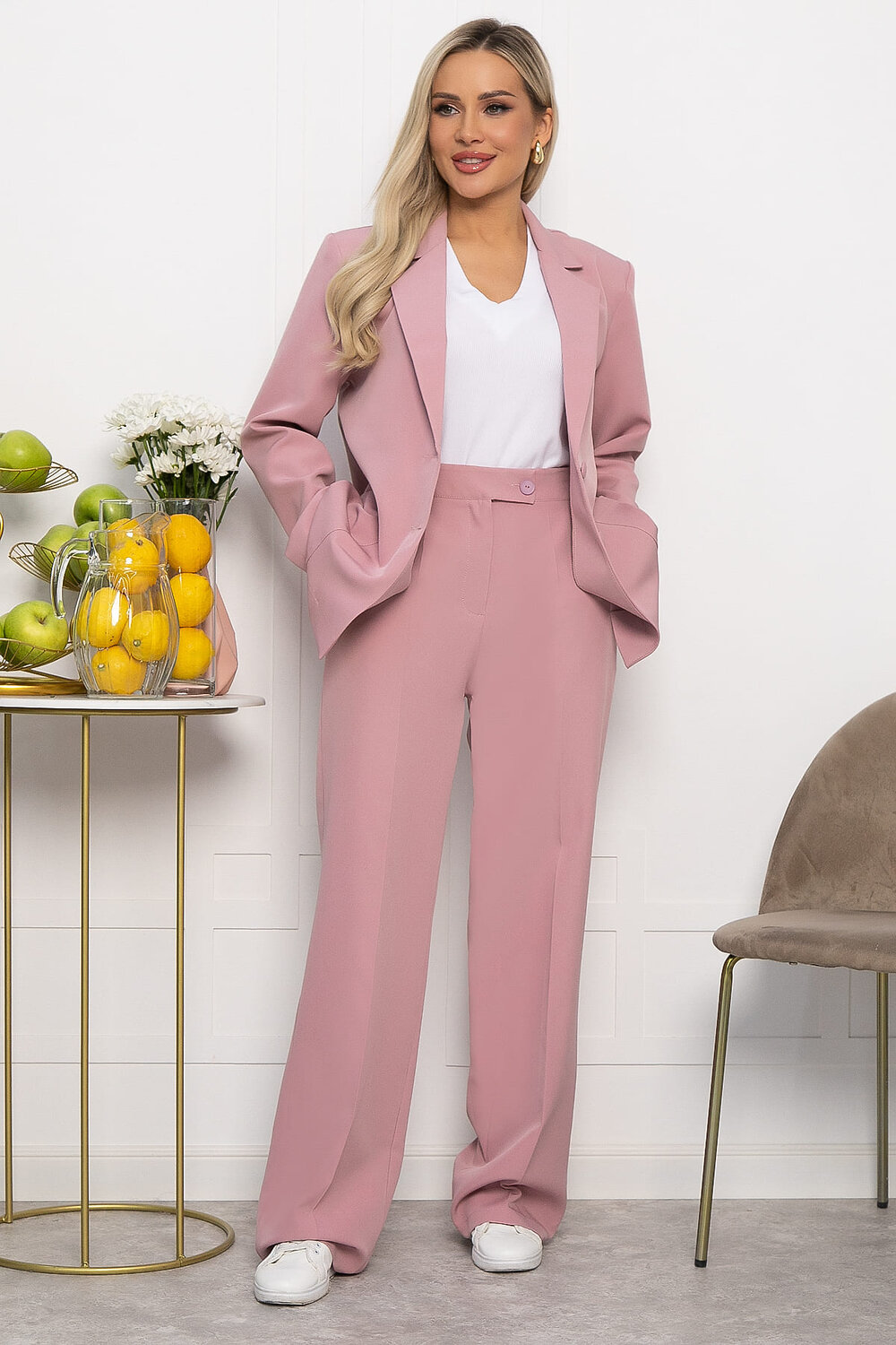 LT Collection Брюки 538654 Б13693-33М Розовый