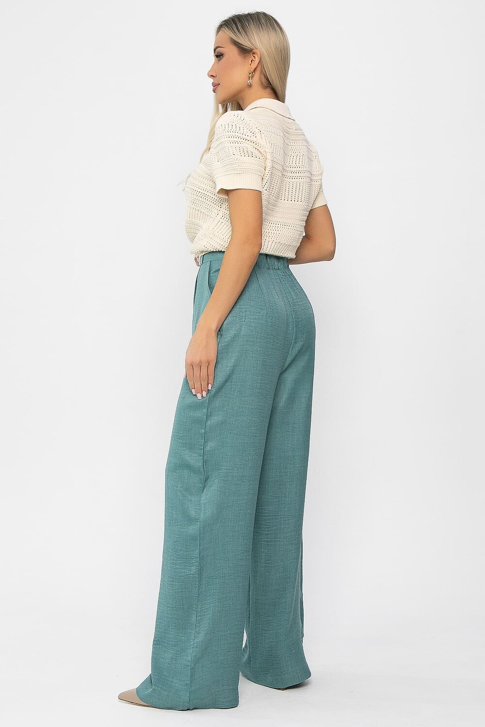 LT Collection Брюки 538655 Б13695-13М Бирюзовый