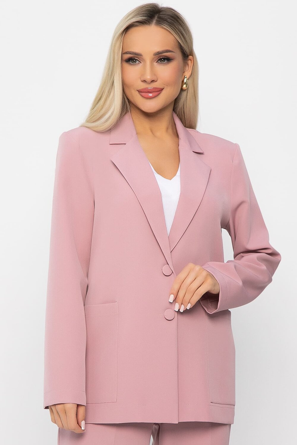 LT Collection Жакет 538656 Б13692-33М Розовый