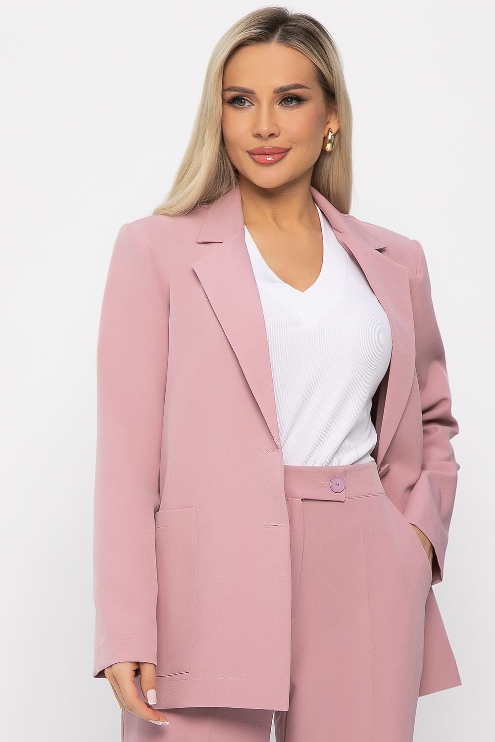 LT Collection Жакет 538656 Б13692-33М Розовый