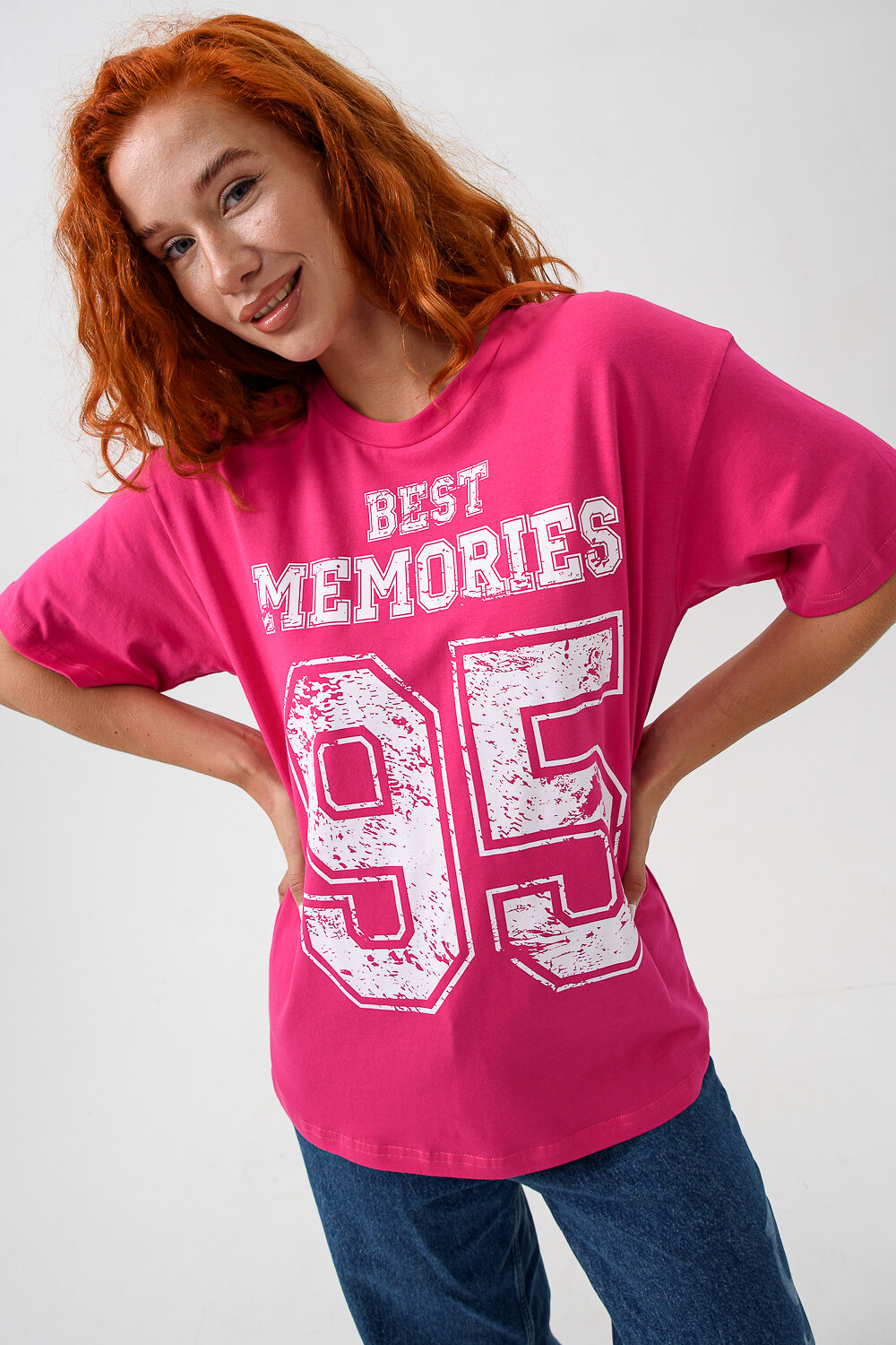 Натали Футболка 538742 8506 Memories+фуксия