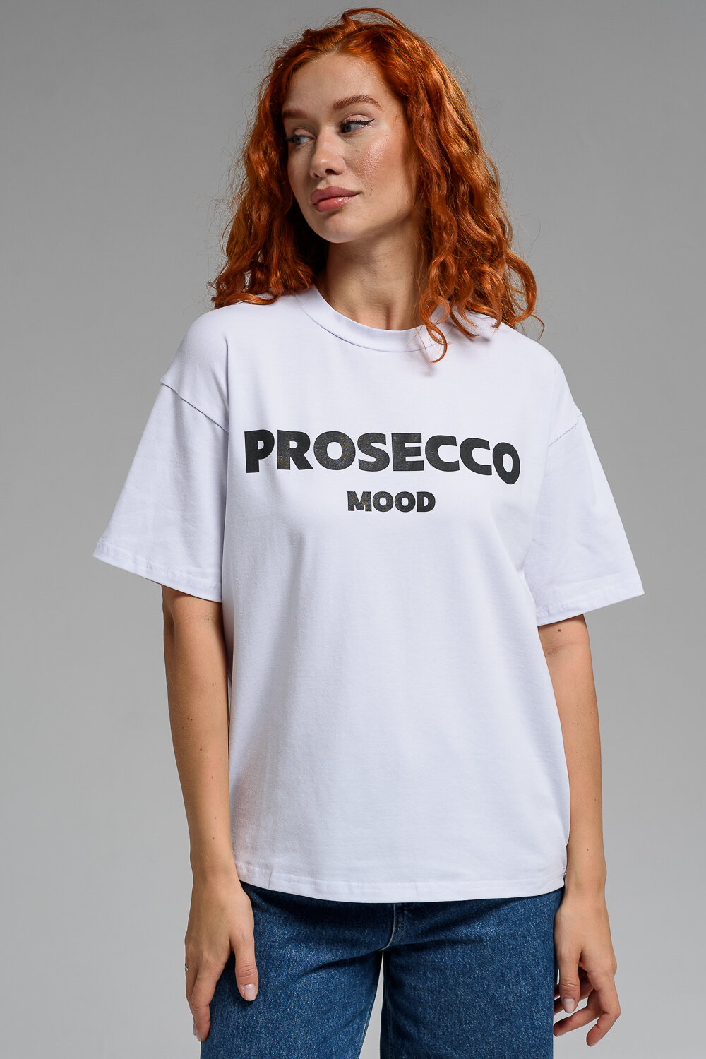 Натали Футболка 538751 8506 белый+PROSECCO