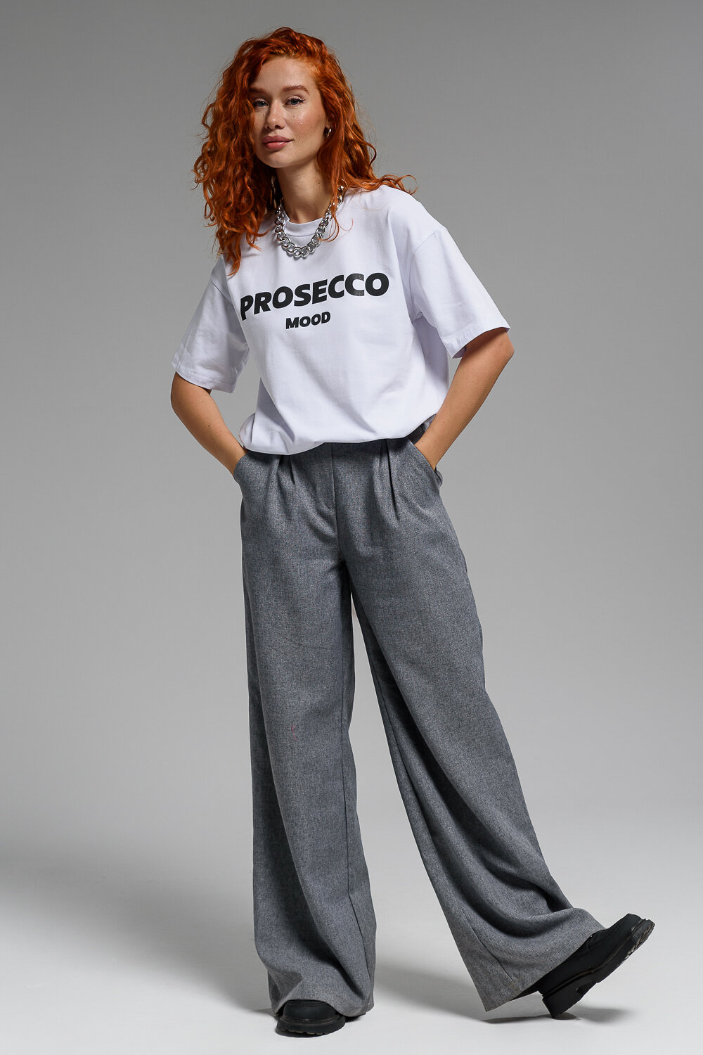 Натали Футболка 538751 8506 белый+PROSECCO