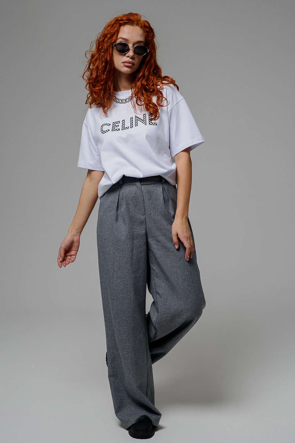 Натали Футболка 538752 8506 белый+CELINE