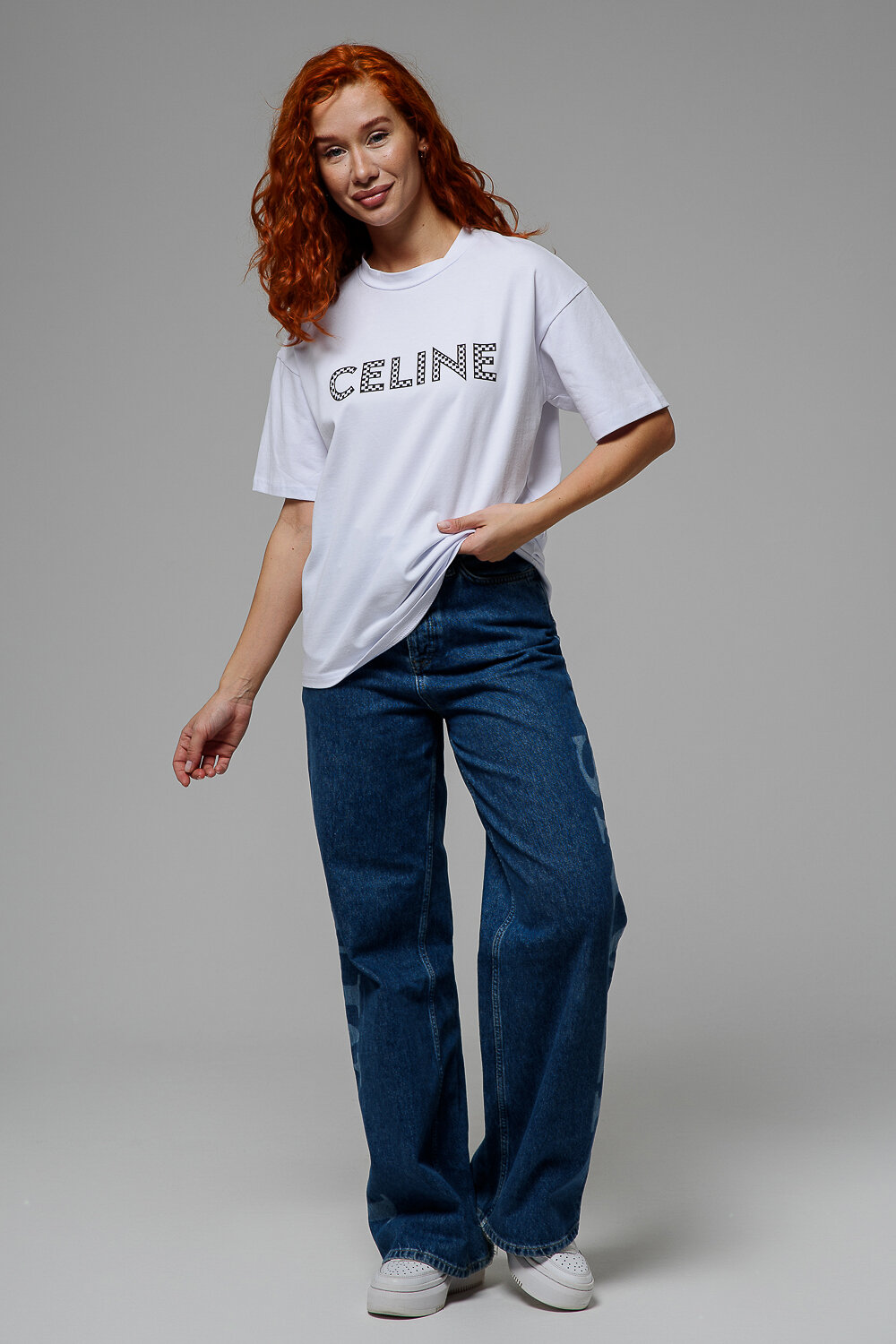 Натали Футболка 538752 8506 белый+CELINE