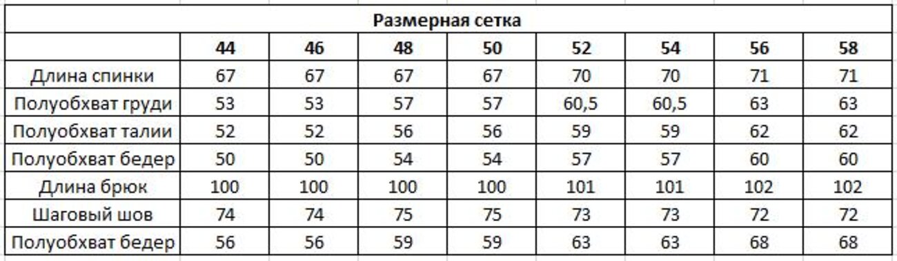 ОПТМОДА Костюм 539100 КС-059ФРН/МЕН Ментоловый