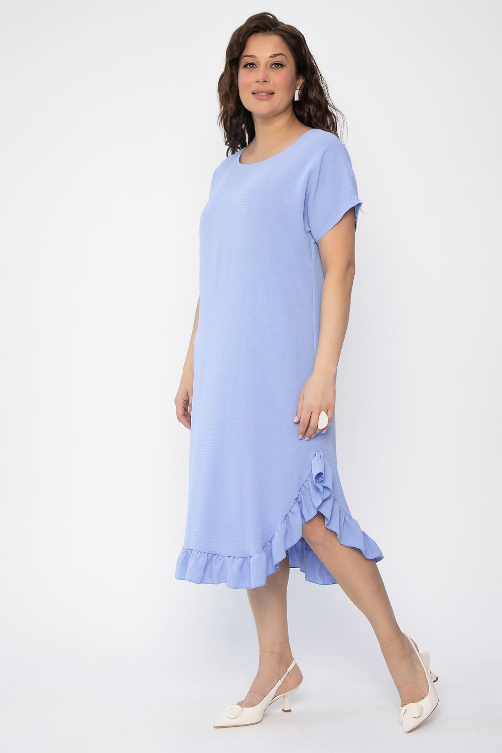LT Collection Платье 539367 П13596-8М голубой