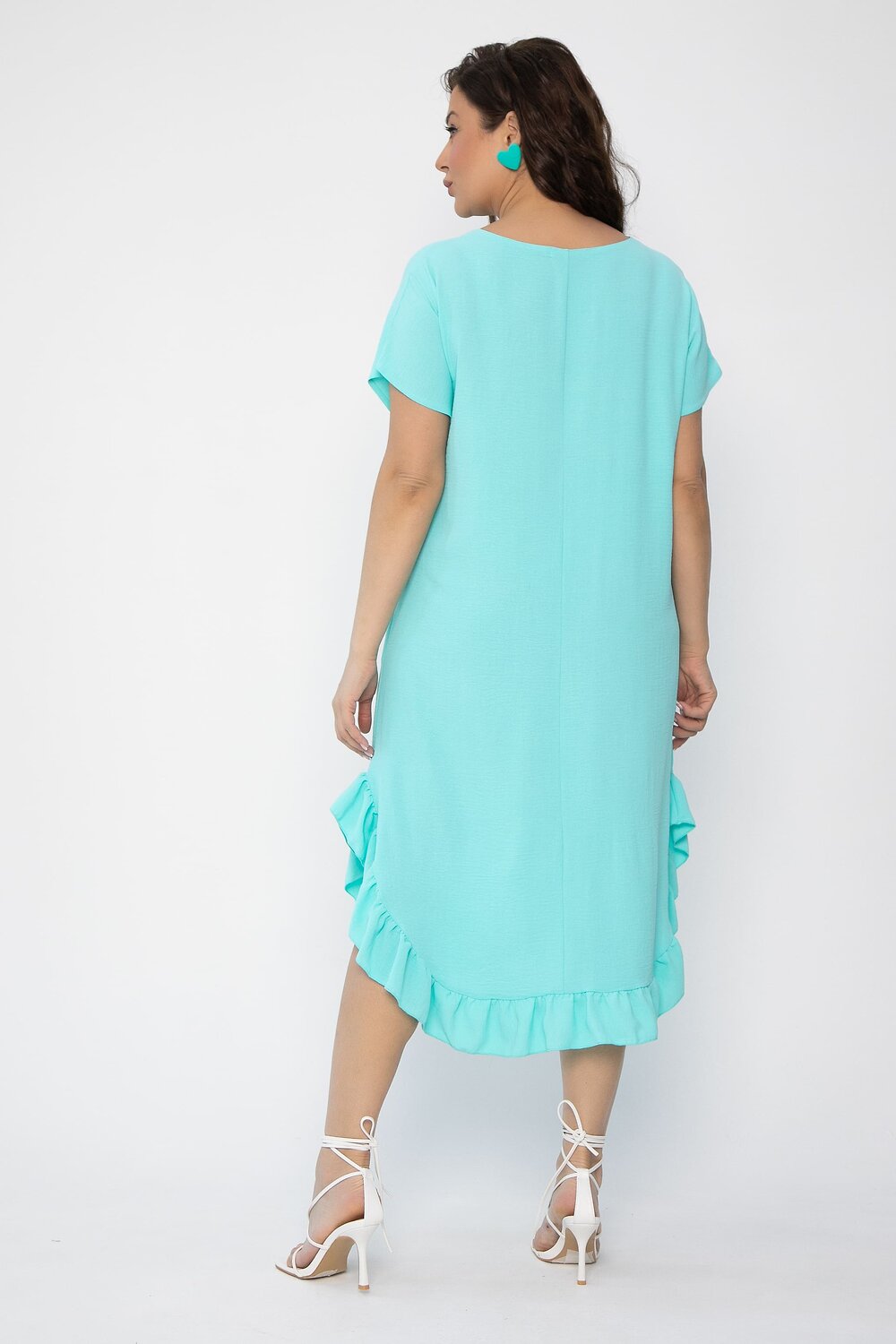 LT Collection Платье 539371 П13598-8М бирюзовый