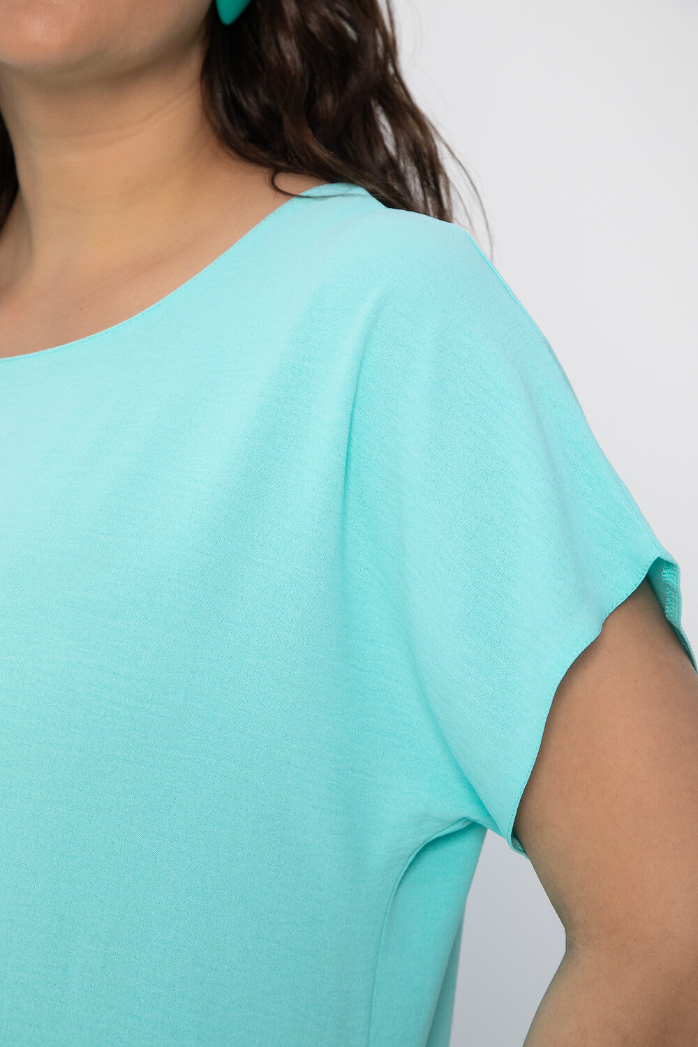 LT Collection Платье 539371 П13598-8М бирюзовый