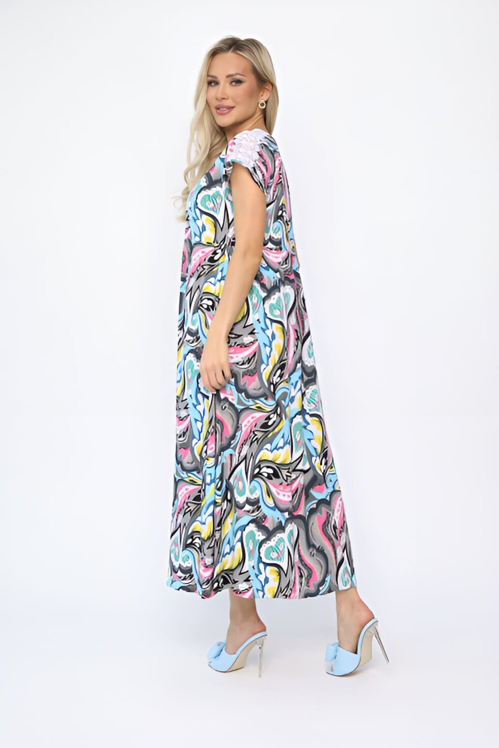 LT Collection Платье 539385 П13652-18М мультиколор