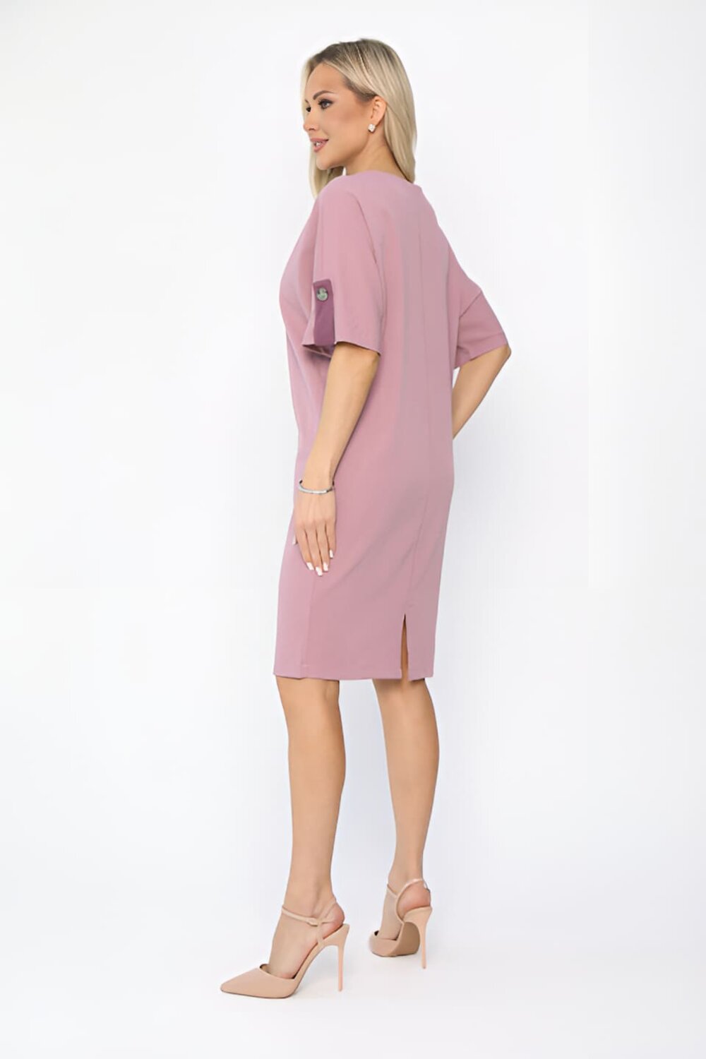 LT Collection Платье 539392 П13662-10М розовый