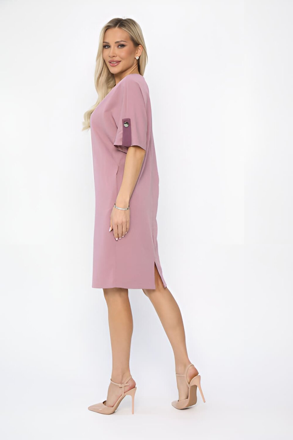 LT Collection Платье 539392 П13662-10М розовый